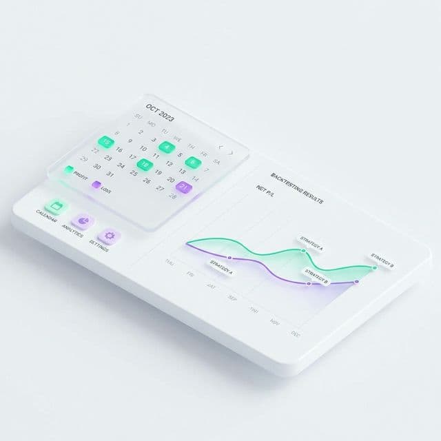 calendar illustration light